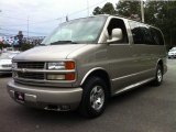 2002 Light Pewter Metallic Chevrolet Express 1500 LT Passenger Van #84194042