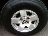2002 Chevrolet Express 1500 LT Passenger Van Wheel