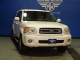 2003 Natural White Toyota Sequoia Limited 4WD #84193804
