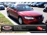 2002 Firepepper Red Pearl Honda Accord SE Sedan #84193796