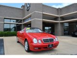 2001 Magma Red Mercedes-Benz CLK 320 Cabriolet #84193959