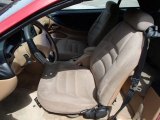 1996 Ford Mustang V6 Convertible Beige Interior