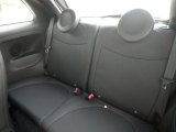 2012 Fiat 500 Abarth Rear Seat