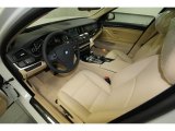 2014 BMW 5 Series 535i Sedan Venetian Beige Interior