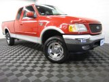 2003 Bright Red Ford F150 XLT SuperCab 4x4 #84217256