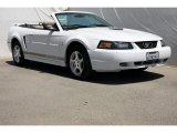 2002 Oxford White Ford Mustang V6 Convertible #84217051