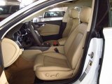 2014 Audi A7 3.0T quattro Prestige Velvet Beige Interior