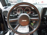 2009 Jeep Wrangler Unlimited Rubicon 4x4 Steering Wheel