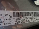 2014 Town & Country Color Code for Billet Silver Metallic - Color Code: PSC