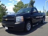 2008 Black Chevrolet Silverado 1500 Work Truck Regular Cab #84257180