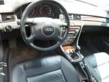 2004 Audi A6 2.7T quattro Sedan Ebony Interior