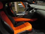 2012 Lamborghini Aventador LP 700-4 Nero Ade/Arancio Interior