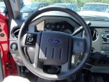 2014 Ford F550 Super Duty XL SuperCab 4x4 Chassis Steering Wheel