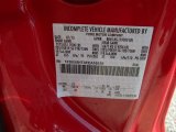 2014 F550 Super Duty Color Code for Vermillion Red - Color Code: F1