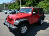 2014 Flame Red Jeep Wrangler Sport S 4x4 #84256947
