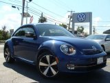 2012 Reef Blue Metallic Volkswagen Beetle Turbo #84312728