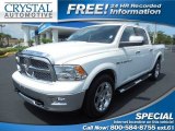 2011 Bright White Dodge Ram 1500 Laramie Crew Cab 4x4 #84312651