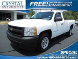 2008 Summit White Chevrolet Silverado 1500 Work Truck Regular Cab #84312648