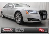 2011 Ice Silver Metallic Audi A8 L 4.2 FSI quattro #84312525