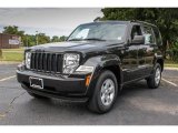 2009 Brilliant Black Crystal Pearl Jeep Liberty Sport 4x4 #84312583