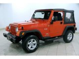 2006 Jeep Wrangler X 4x4 Front 3/4 View