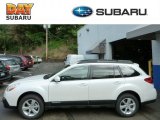 2014 Satin White Pearl Subaru Outback 2.5i Premium #84357768