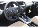 2014 Audi A4 2.0T quattro Sedan Velvet Beige/Black Interior