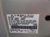 1996 Town Car Color Code for Silver Frost Metallic - Color Code: TS