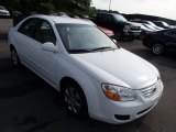 2007 White Kia Spectra EX Sedan #84357903