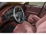 1993 Honda Accord EX Sedan Burgundy Interior
