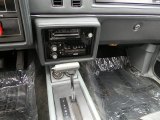 1987 Buick Regal Grand National Controls