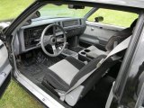 1987 Buick Regal Grand National Black/Gray Interior