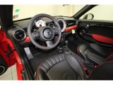 2014 Mini Cooper S Coupe Championship Lounge Leather/Red Piping Interior