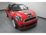 2014 Mini Cooper S Coupe Front 3/4 View