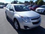 2013 Silver Ice Metallic Chevrolet Equinox LS #84404512