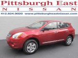 2012 Cayenne Red Nissan Rogue S AWD #84404255