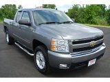 2008 Graystone Metallic Chevrolet Silverado 1500 LT Extended Cab #84404337