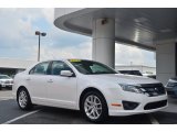 2011 White Suede Ford Fusion SEL V6 #84404055