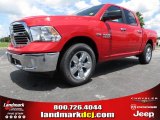 2013 Flame Red Ram 1500 Big Horn Crew Cab #84404038