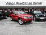 2003 Inferno Red Tinted Pearlcoat Jeep Grand Cherokee Limited 4x4 #84404470