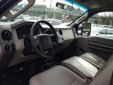 2008 Ford F350 Super Duty XL Crew Cab 4x4 Medium Stone Interior