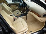 2001 BMW 5 Series 540i Sedan Front Seat