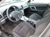 2009 Subaru Outback 2.5i Special Edition Wagon Off Black Interior