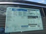2014 Ford Taurus SEL Window Sticker