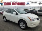 2013 Pearl White Nissan Rogue S AWD #84404366