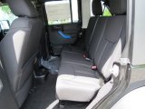 2014 Jeep Wrangler Unlimited Sport 4x4 Rear Seat