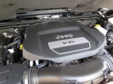 2014 Jeep Wrangler Unlimited Rubicon 4x4 3.6 Liter DOHC 24-Valve VVT V6 Engine