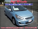 2013 Clearwater Blue Hyundai Accent GS 5 Door #84449816