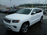 2014 Bright White Jeep Grand Cherokee Overland 4x4 #84449984