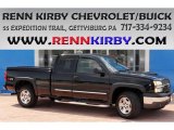 2005 Black Chevrolet Silverado 1500 Z71 Extended Cab 4x4 #84478120